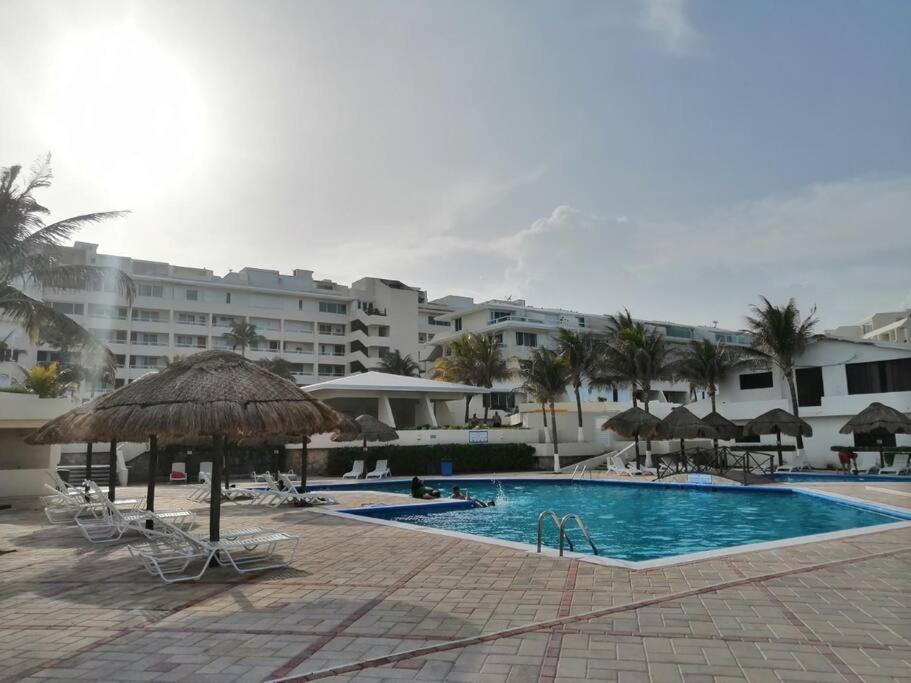 Placentero Depa En Mar Caribe! Cancún Esterno foto